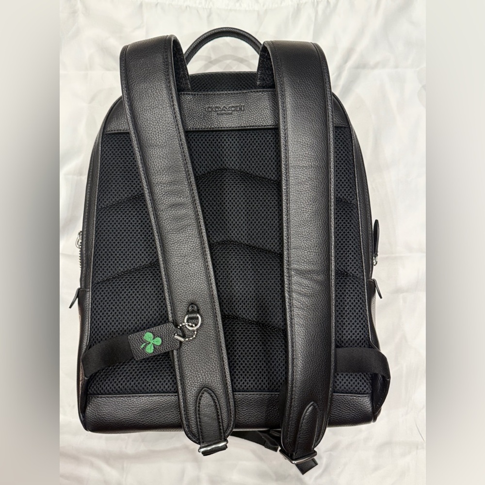 Coach Black Backpack with New York Design - Picture 5 of 7